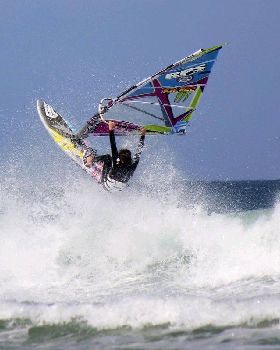 some waves at sandy point yesterday