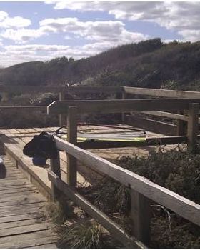 13th Beach Rigging Area