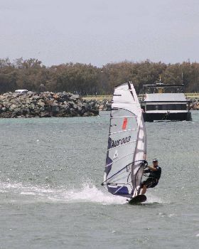 At last wind!