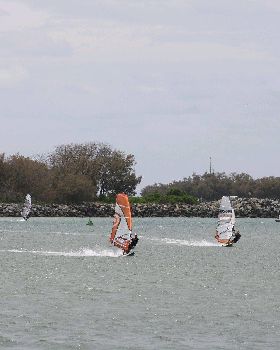At last a bit of wind