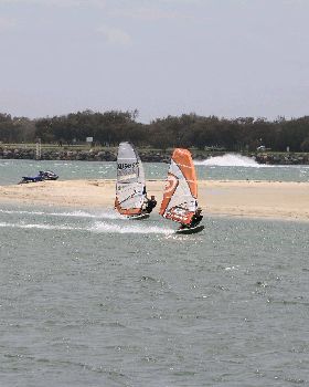 At last a bit of wind