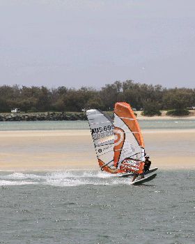 At last a bit of wind