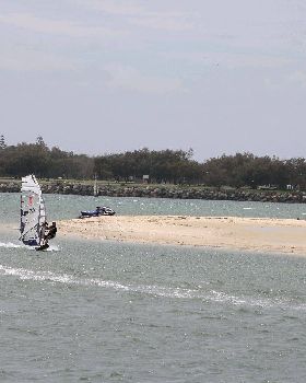 At last a bit of wind