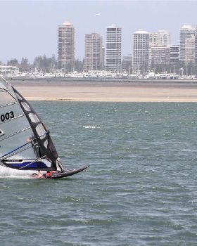 At last a bit of wind