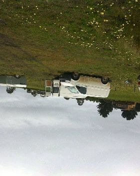 van-on-hill