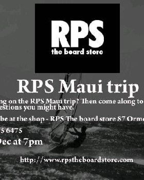 RPS Maui trip - Info night