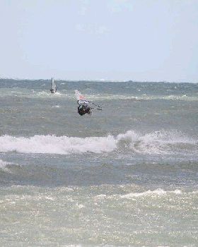 afternoon session gusts to 45knots