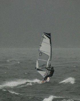 Bloody freezing gale on a Norwegian fjord. That's what it's all about