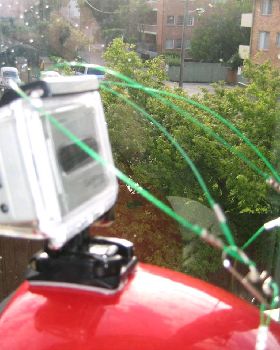 Securing a GoPro to a Gath helmet