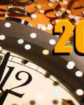 Happy New Year Clock Confetti-2011-01LG