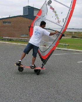 No Wind in Perth = Get the Turf Dog Out for a Laugh