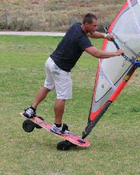 No Wind in Perth = Get the Turf Dog Out for a Laugh