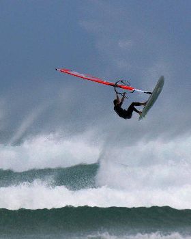 30+ knots cross off and a bit of swell