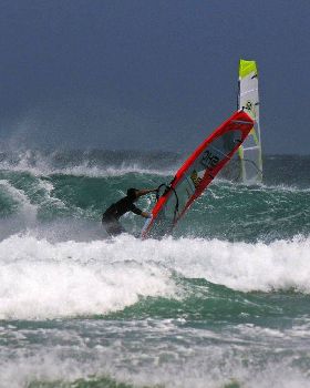 30+ knots cross off and a bit of swell