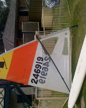 old winsurfer - missing centreboard