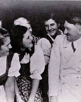 Hitler and girls