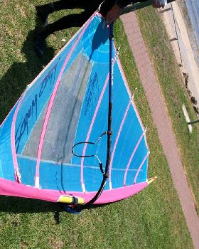 Retro Sailboard speed