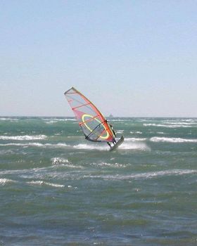 Gybing at Rye