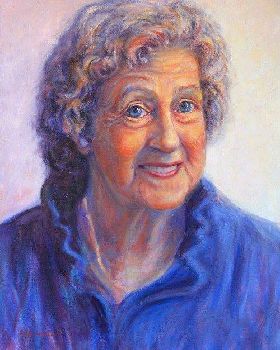 Betty Linton OAM - My Archibald prize portrait entry for this year