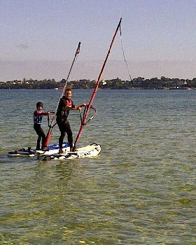 Windsurfing clinic