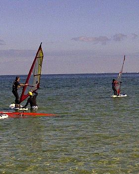 Windsurfing clinic