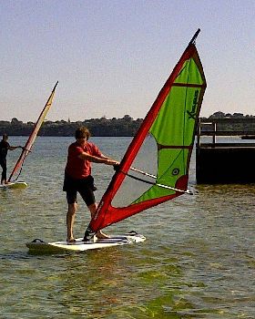 Windsurfing clinic