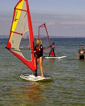 Windsurfing clinic