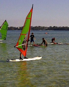 Windsurfing clinic