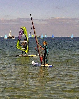 Windsurfing clinic