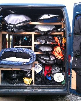 My Van Racking Set Up