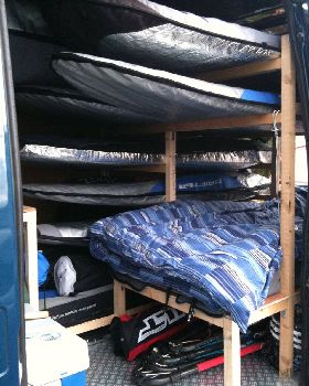 My Van Racking Set Up