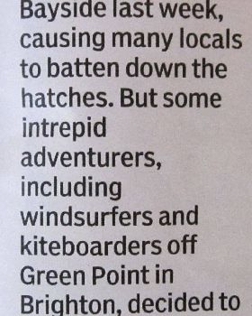 Windsurfing