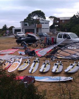 Only things missing were the moto's and the wakeboard