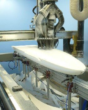 XST80 being milled.