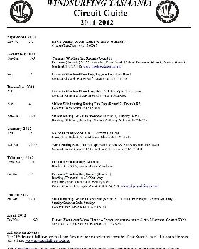circuit guide 2011-2012