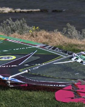 Testing out the 2012 North sails