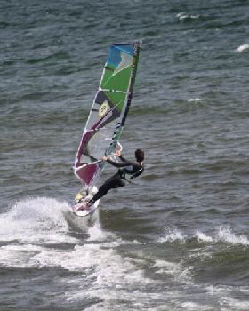 Testing out the 2012 North sails