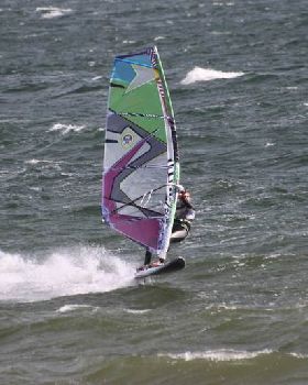 Testing out the 2012 North sails