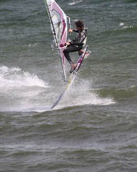 Testing out the 2012 North sails