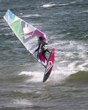 Testing out the 2012 North sails