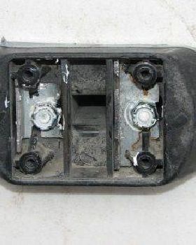 Fixing mast base on old board