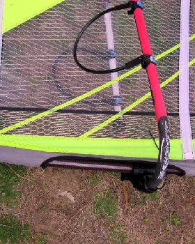 4.7 KA Kaos rigged on K3 Designs Battlestick 400 RDM mast