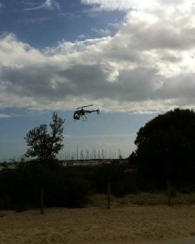 Remote heli at The ZU