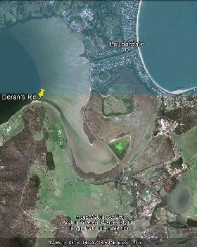 Doran's Rd map