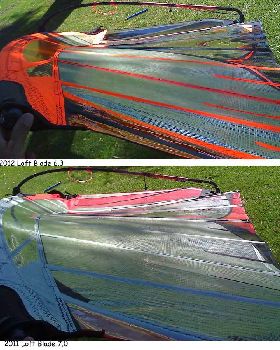loft racing blade11/12 comparison
