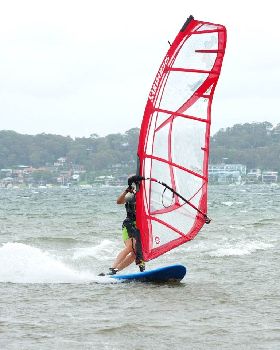 Valentine Dec 27th 2011 - 25-30kts SSW
