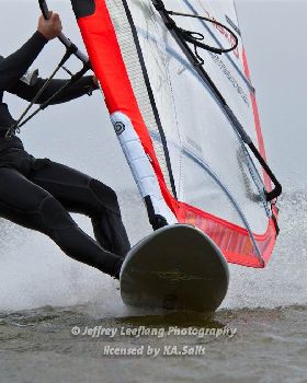 Barry van Lingen Speedsurfing Strandhorst 5 January