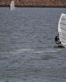 Windsurfing session 7th Jan 2012