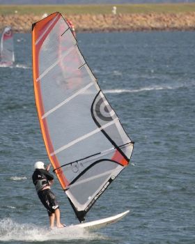 Windsurfing session 7th Jan 2012