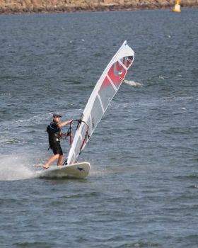 Windsurfing session 7th Jan 2012